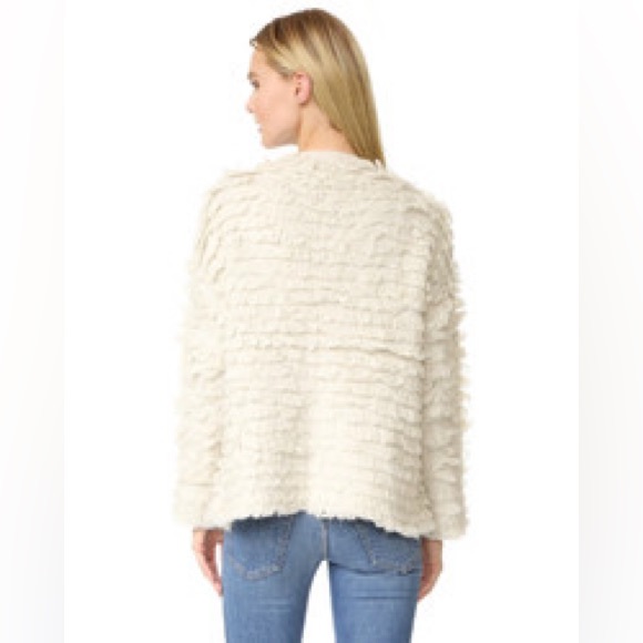 The Great The Short Monster Cardigan in Cream Size 1 - Picture 4 of 11